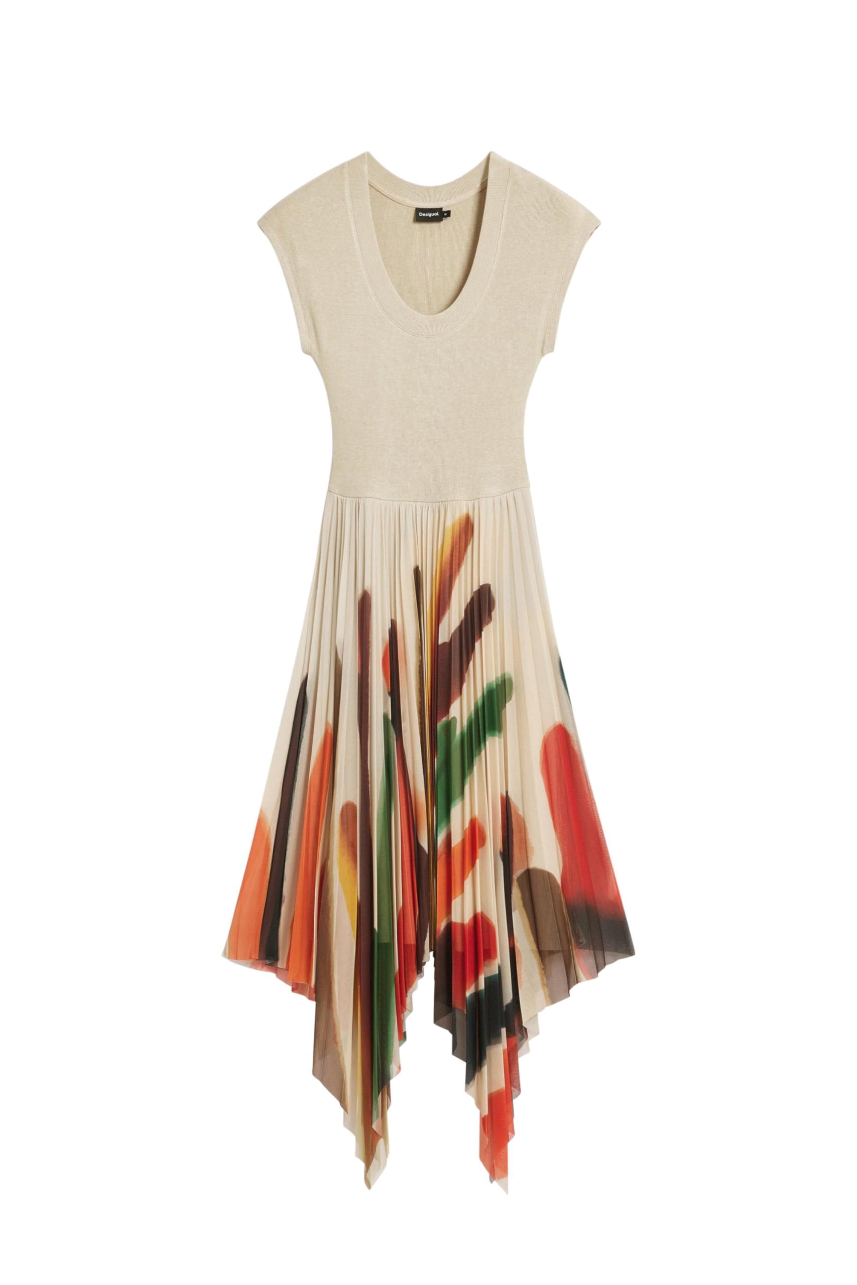 Desigual Donna Vestito Midi Poliestere 26SWVK39