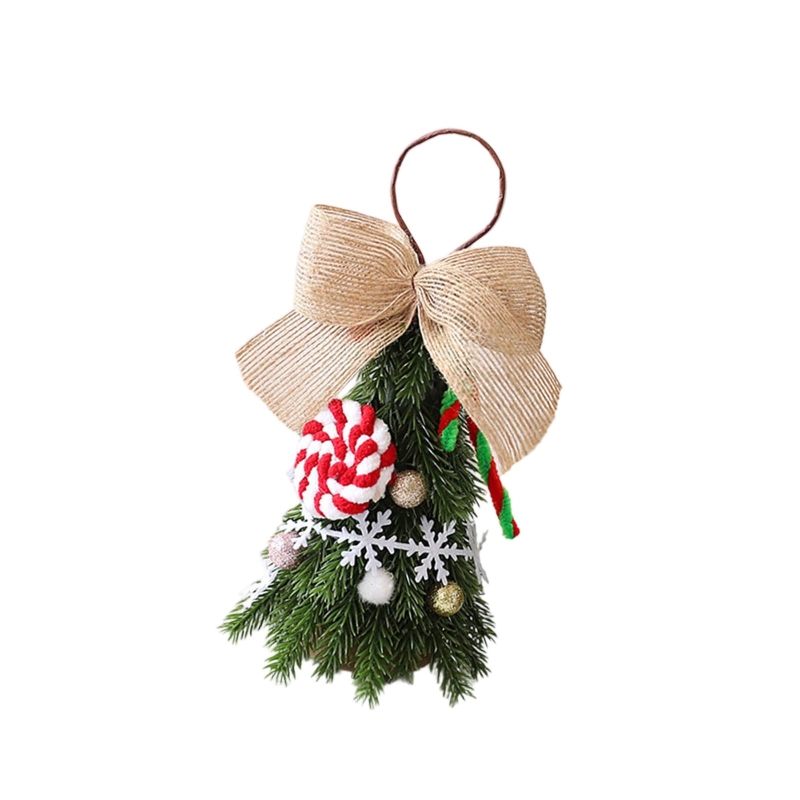 Jazuaiao Compact Desktop Tree Decorations Foam Perfect for Holiday Parties Shelves Desktop Holiday Decoration