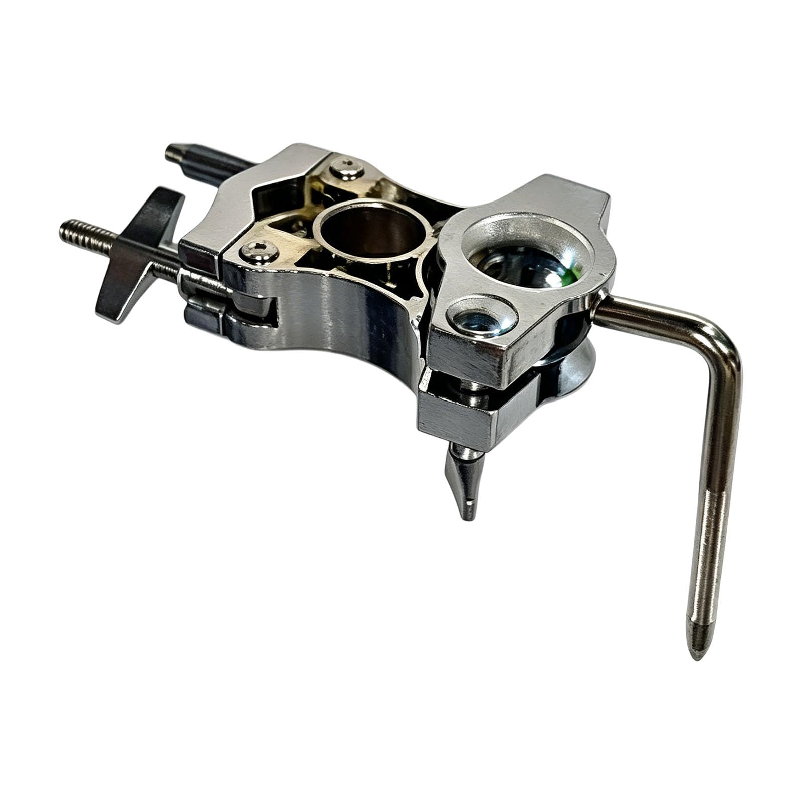 Cowbell Percussion Holder Adjustable Cowbell MountIng Bracket Clamp Drum Stand Extension Clip Musical Instrument Parts L Rod & Cymbals Mount Adjustable Clamp