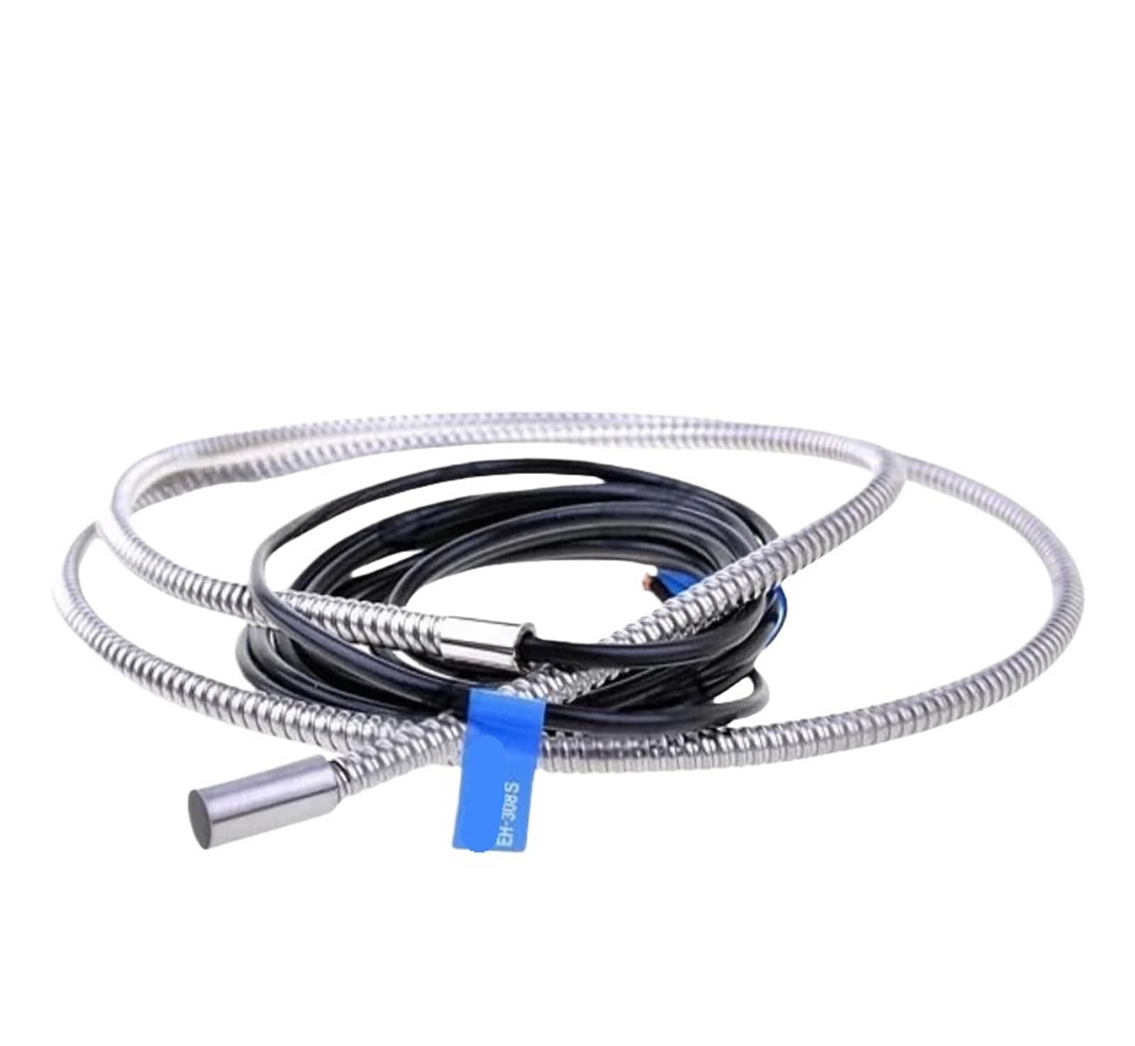 NACODLUL 1pcs EH-308S stainless steel spiral tube proximity switch sensor