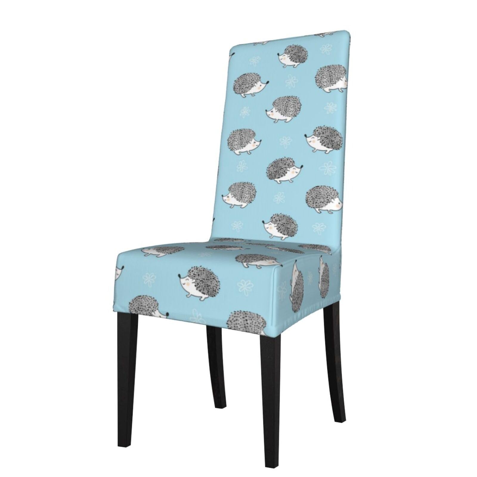 Lkymoh As Picture Lovely Hedgehog, Chair Covers Stretch Chair Slipcovers For Dining Room, For Party Pet Protection Universal Fit Soft Polyester