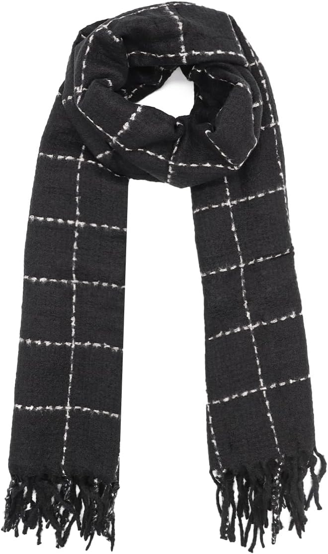 Bufanda De Punto Para Mujer, Cálida, Elástica, Suave, Para Invierno