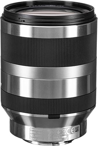 Miniatura 3 de Sony Alpha SEL18200 E-Mount 0.709-7.874 in F3.5-6.3 OSS Lente (Plata)