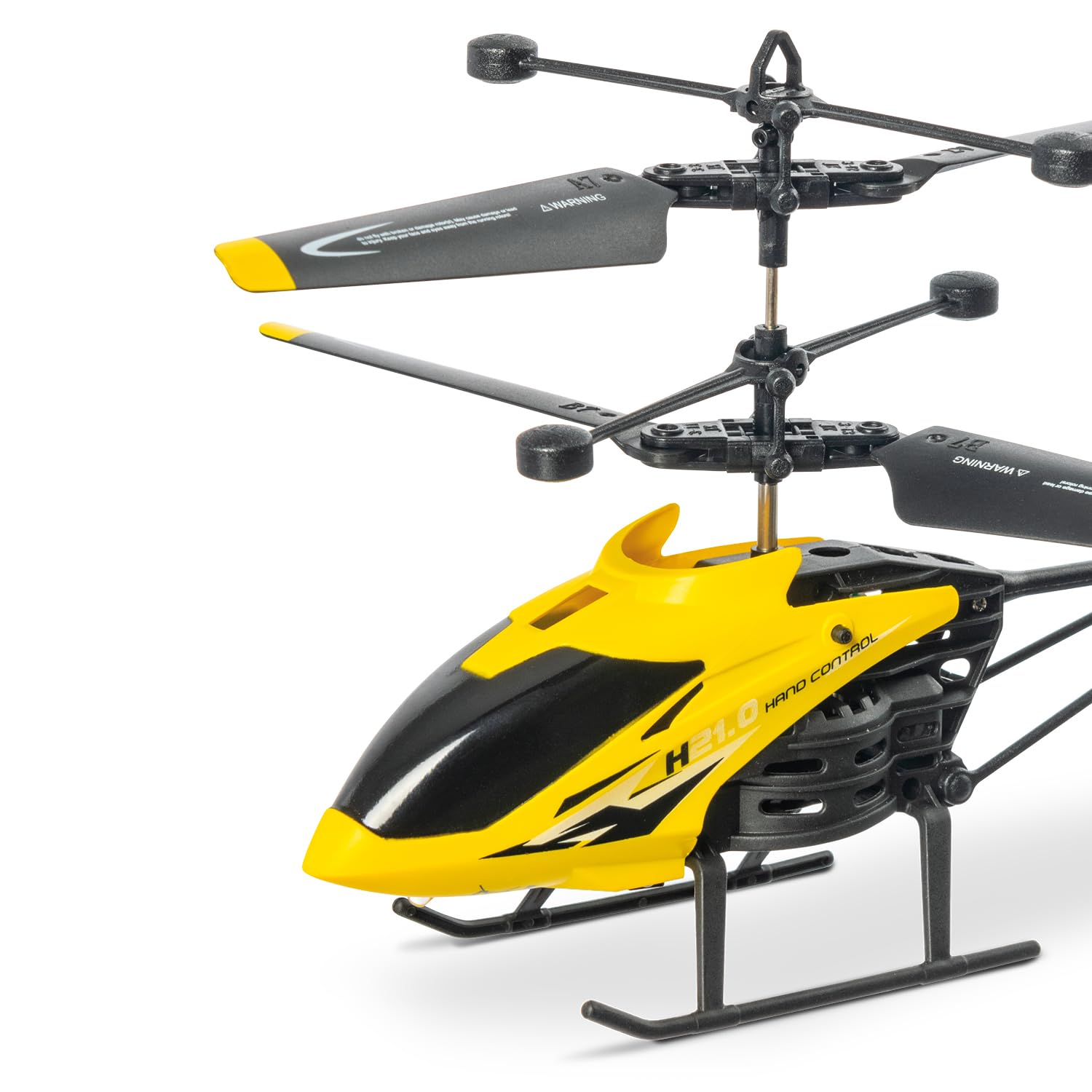 MONDO Motors Elicottero H21 Hand Control Ultradrone - si guida solo con la mano-alta stabilità - decollo ed atterraggio autmatici - 21 cms