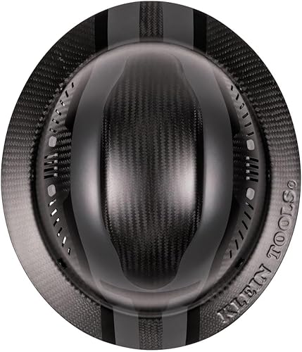 Miniatura 10 de Klein Tools 60513 Casco duro, fibra de carbono serie K12 ala completa, ventilado, clase C, tipo 1, espartano