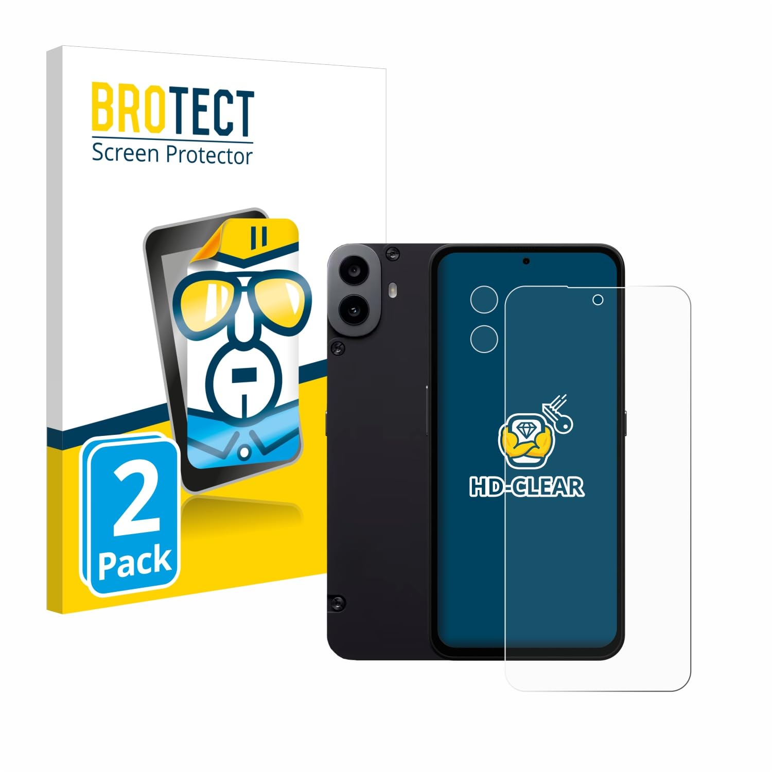 BROTECT Flex Clear Full-Cover Protecteur d'écran - sans frais de port