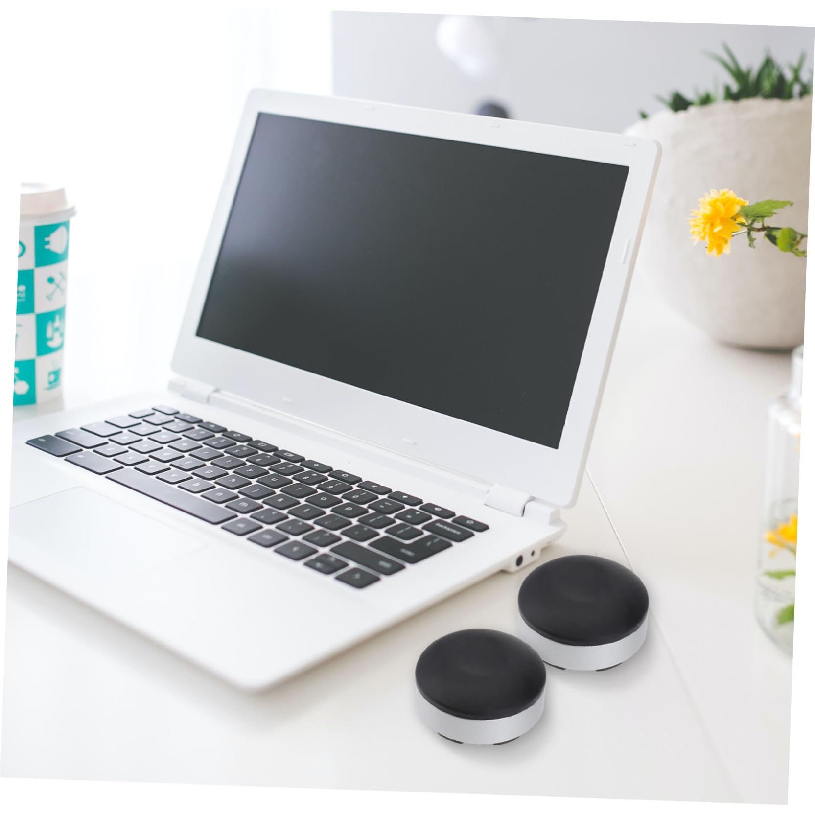 POPETPOP 3juegos Soporte Portátil para Laptop Base De Refrigeración Ergonómica Elevador De Altura para Oficina y Hogar Negro