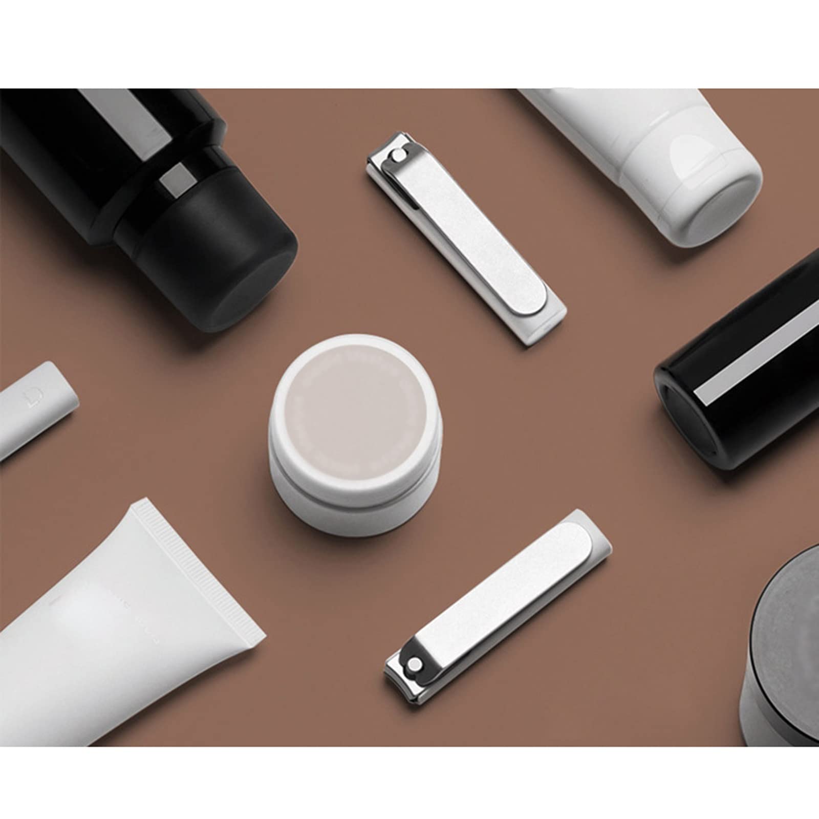 Nagelknipser, Haushalts-Nagelknipser, spritzwassergeschützter tragbarer Edelstahl-Nagelknipser for den Haushalt, Pediküre-Nagelknipser for Männer und Frauen