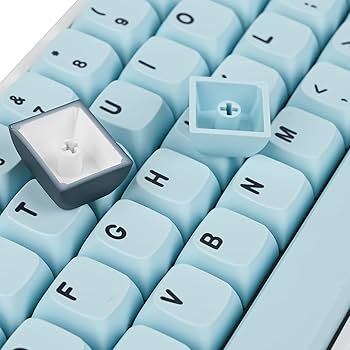 PC周辺機器 PBT keycaps BlueBird Amazon.com: SbocKeeb Blue PBT Keycaps Set, 84 Keys, XDA