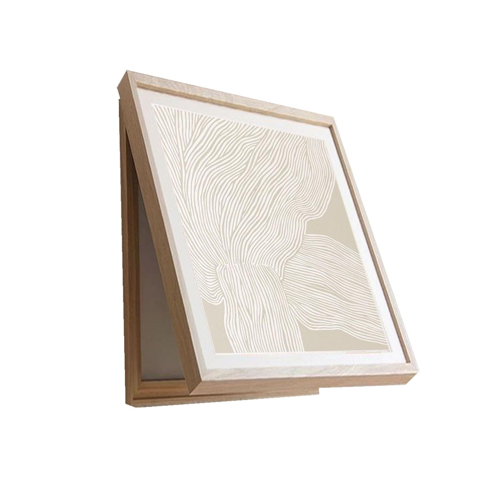 Panel Eléctrico Oculto Tapa Contador Luz Vertical Decoración Caja Distribución Eléctrica Pasillo(A,45x55cm)