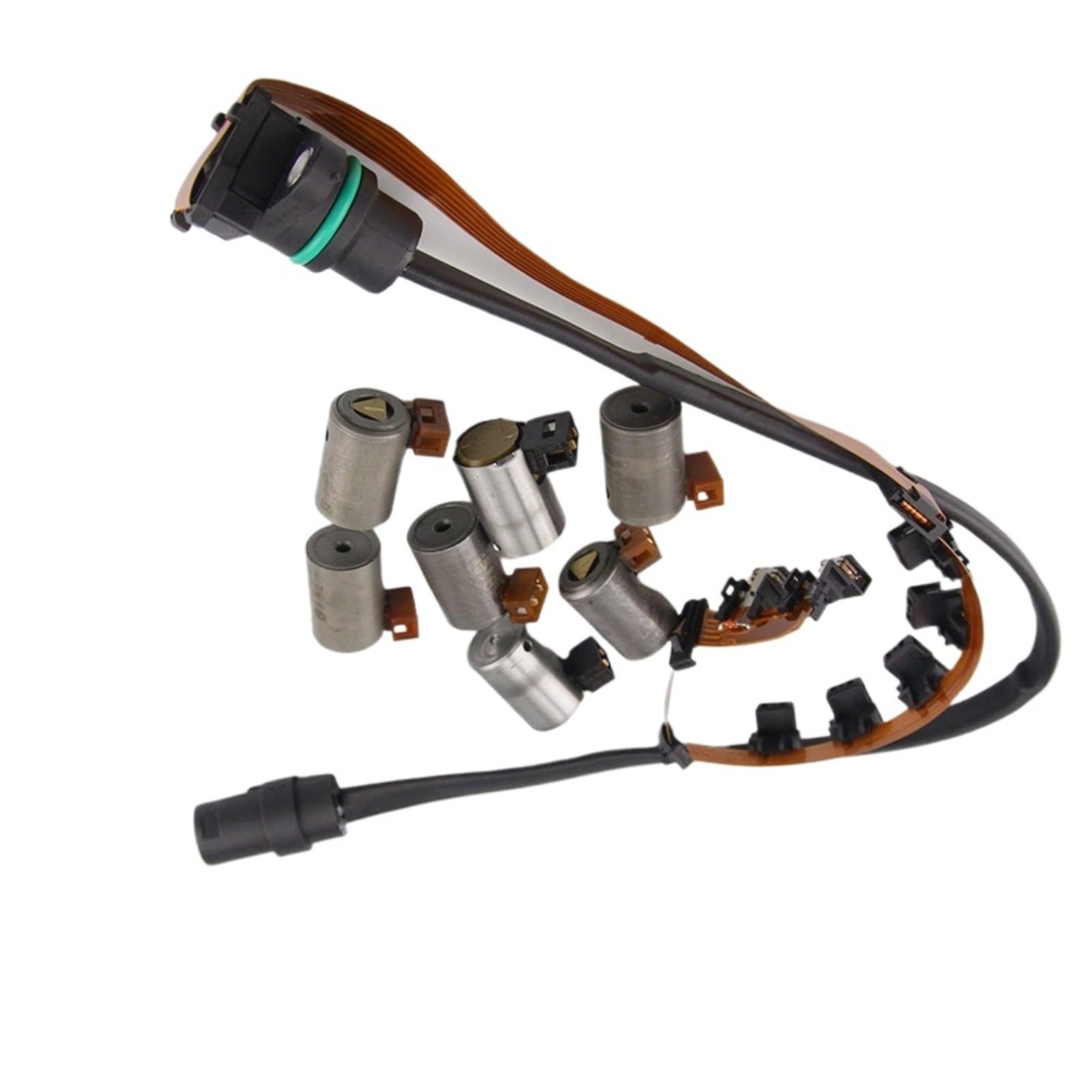 Wxnlbb One Color Automatic Transmission Shift Solenoid Valve Harness Kit 01M325283a Compatible With Volkswagen Jetta Beetle Golf 01M325039f