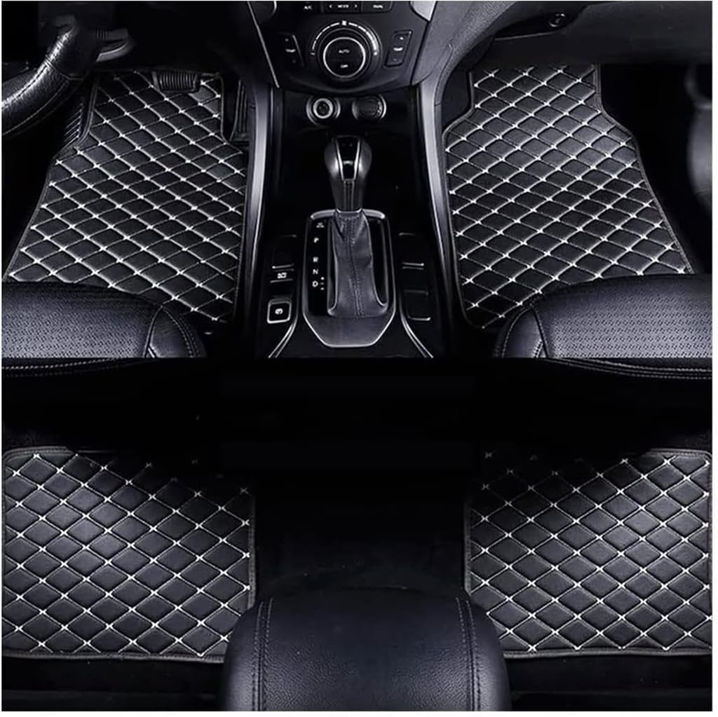 Tapis de sol Audi A5 Coupe B9 en cuir de luxe sur mesure pour votre habitacle