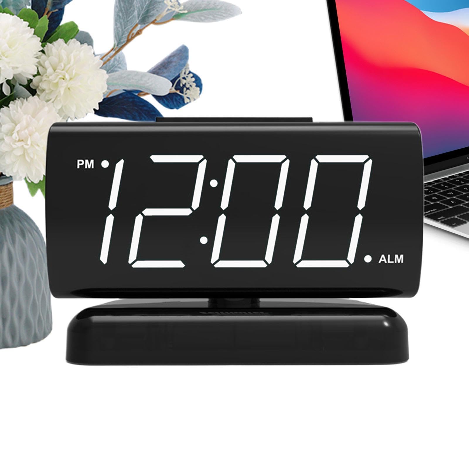 Orologi digitali per camera da Sveglia da scrivania LED rotabile con