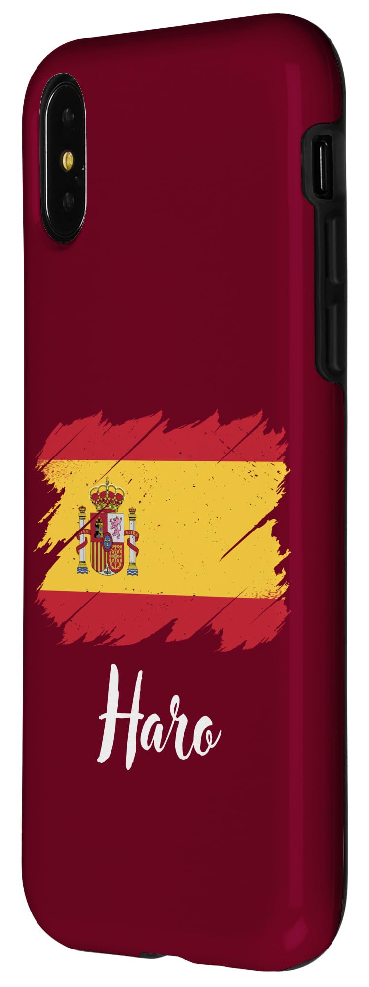 Haro Spain, Spanish Flag, Haro Case for iPhone X/XS - Image 2