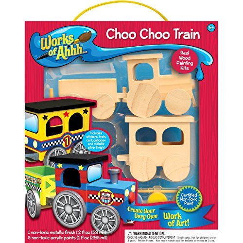 MasterPieces Works Of Ahhh Choo Choo Train Painting Kit