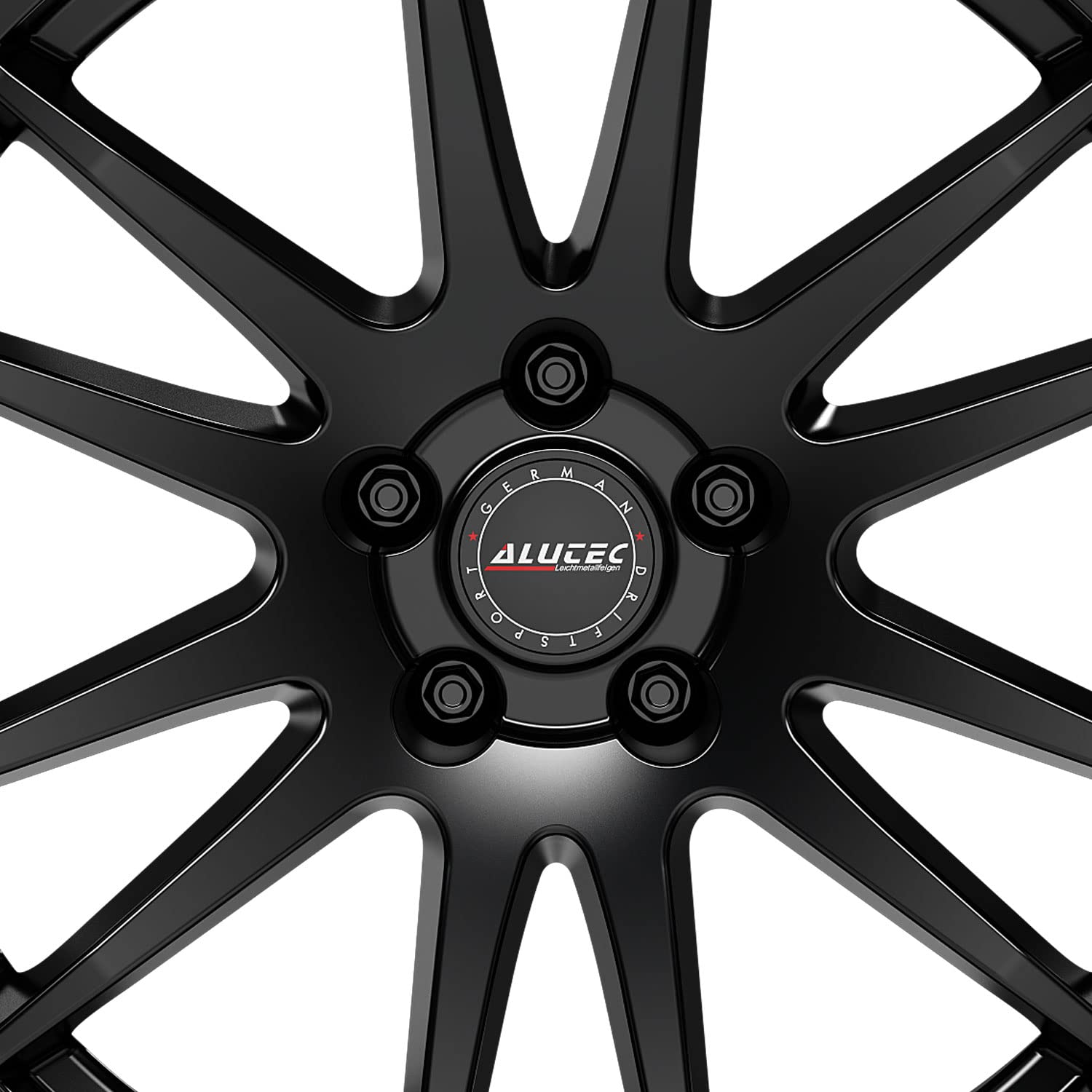 4 x Alutec felgi Monstr 7.5Jx18 ET40 5 x 100, czarne rakingowe, kompatybilne z Audi A1 A3 S1