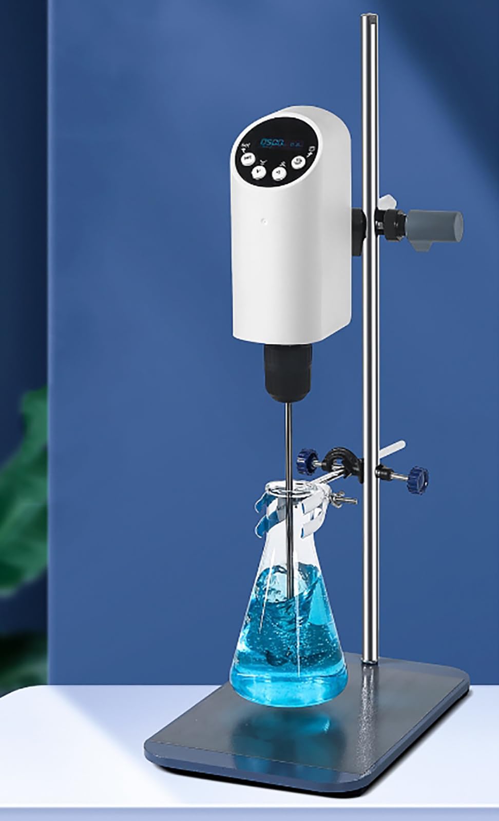 IMOSEI 20L/40L/60L Electric Overhead Stirrer, Electric Digital Display Power Mixer Chuck, 100-2000Rpm Stirring Speed, for Chemical, Medicine, Biological