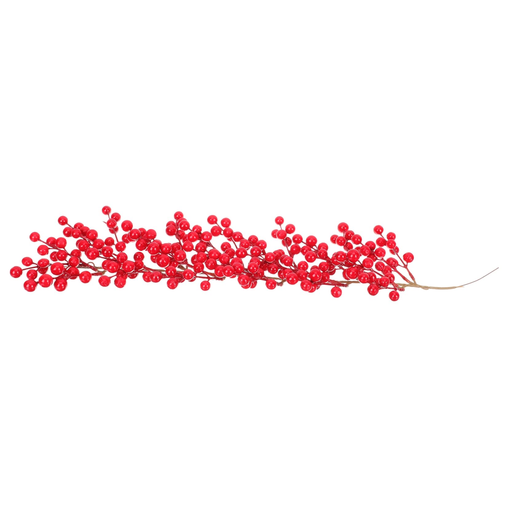 IMIKEYA 3St Weihnachtsdekorationen Dekorationen für die Haustür hängende Weihnachtsgirlande Weihnachts Party Weihnachten Party Christbaumschmuck Künstliche Beerengirlanden Plastik rot