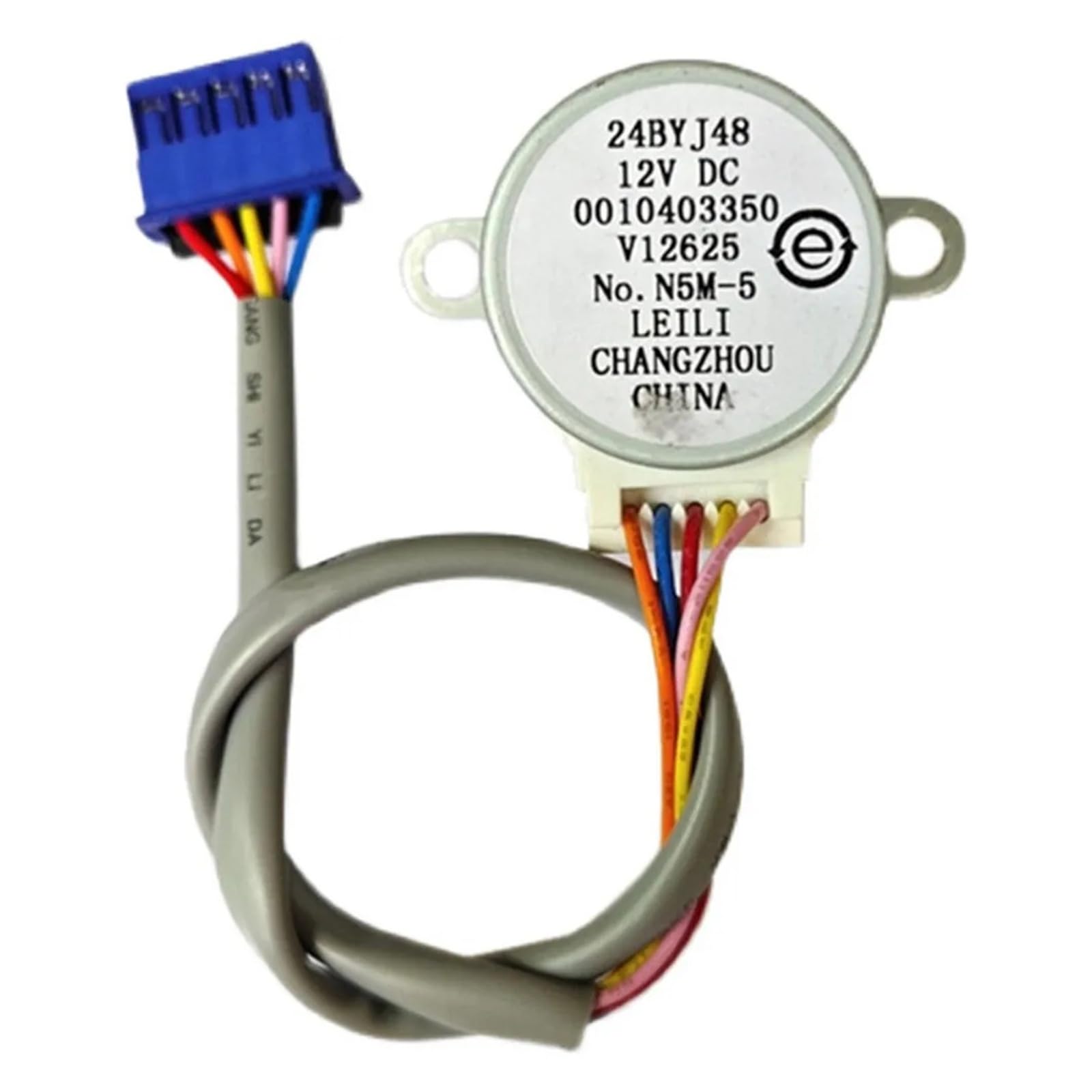 EEZII 24BYJ48 Motor，Compatible For Haier， Air Conditioning 12V Vertical Air Conditioner Cabinet Swing Flap Motor