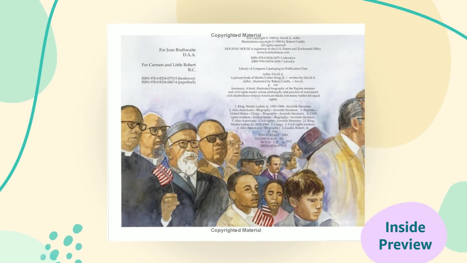 A Picture Book of Martin Luther King, Jr. (Picture Book Biography) - Image 2