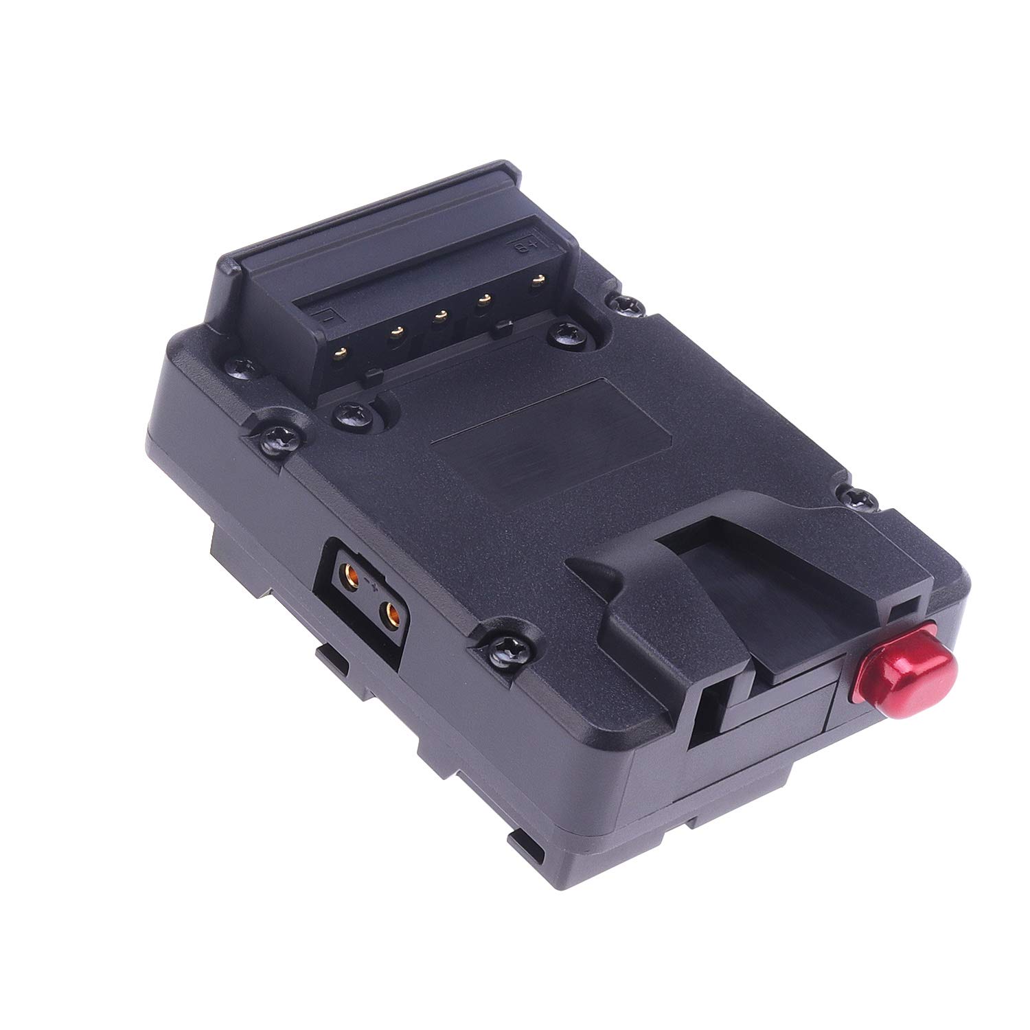 Fotga V-Lock D-Tap Adaptateur de plaque de batterie de poche pour batterie Sony NP-F pour alimentation V-Mount Moniteur d'appareil photo