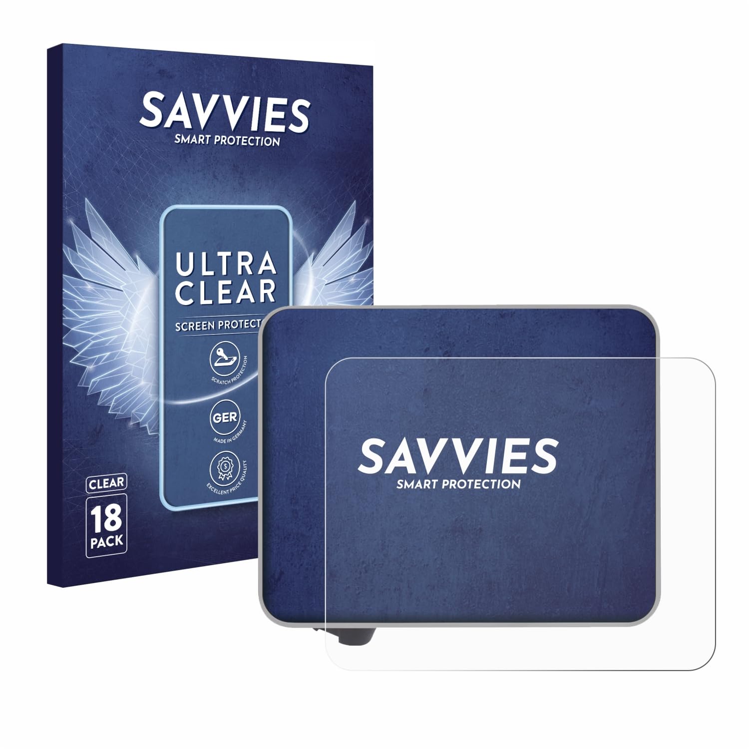 Savvies Screen Protector for Bambu Lab A1 3D Printer Protection Film Clear 18-Pack