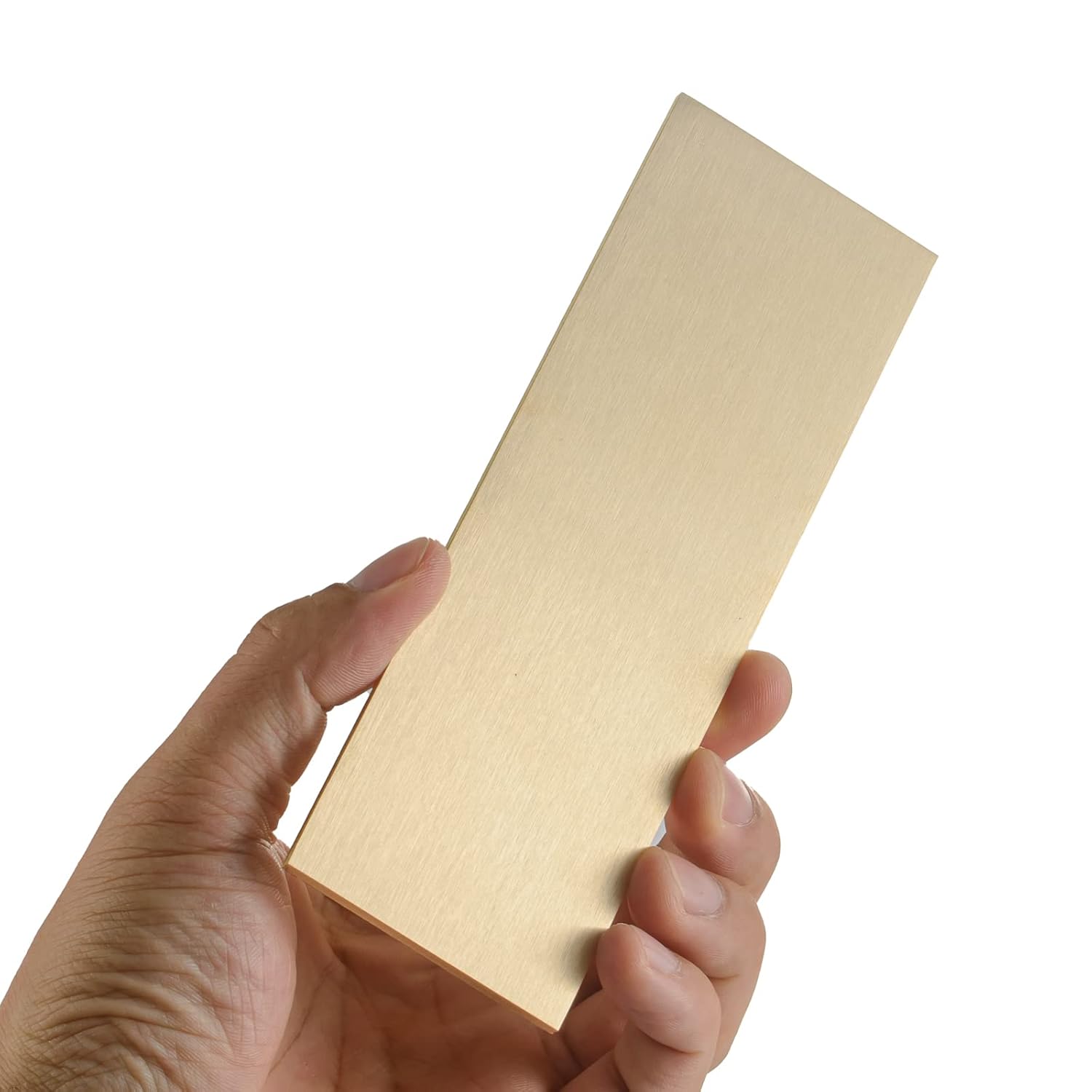 Brass Flat Rectangular Bar Stock 1/8 x 2 x 6 inches Metal Wire Drawing Surface Solid Brass