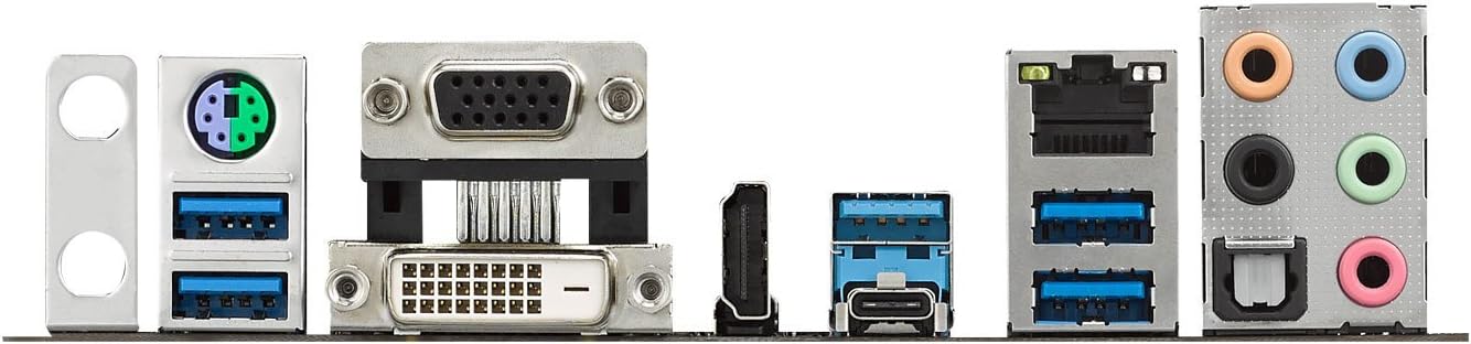 ASRock Z270 EXTREME4 Rear I/O Panel