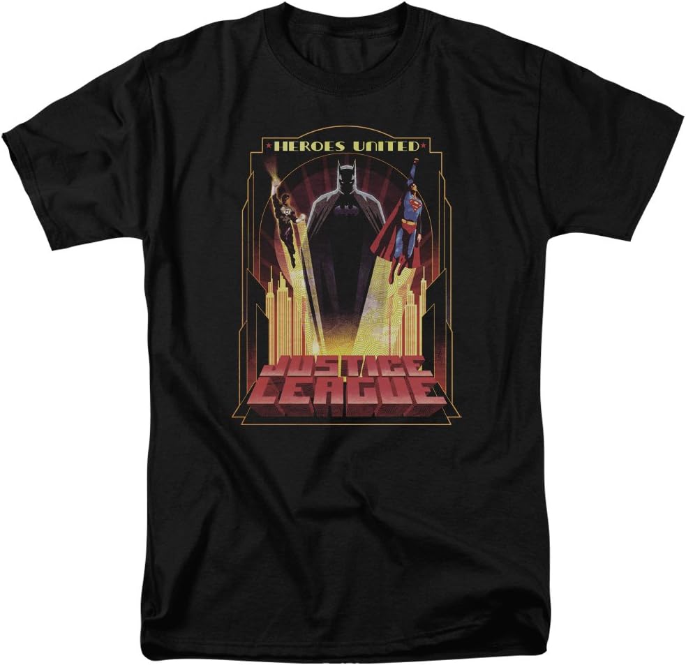 TrevcoMen's JLA Justice League Simple Wonder Adult T-Shirt