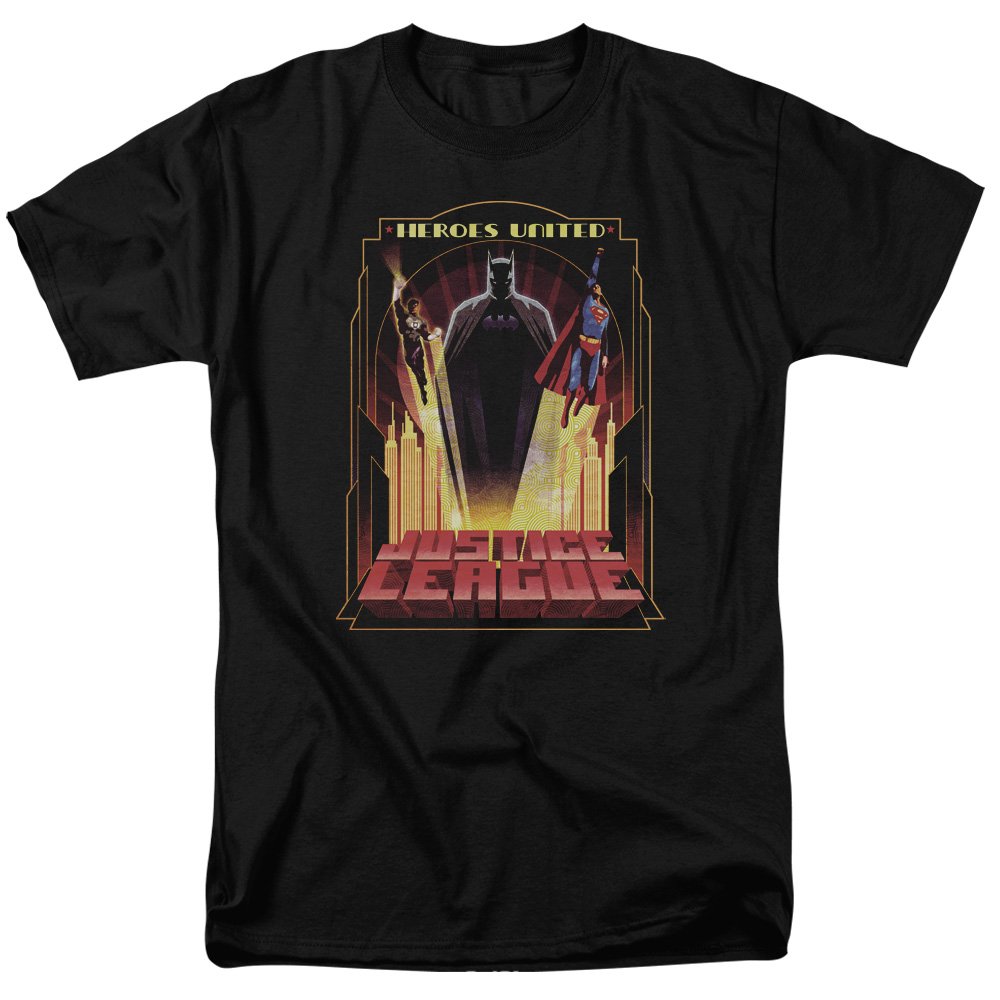 TrevcoMen's JLA Justice League Simple Wonder Adult T-Shirt