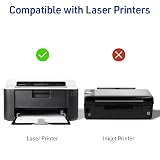 Avery Full-Sheet Printable Shipping Labels, 8.5" x 11" Customizable Stickers, White, 100 Blank Mailing Labels, Great for Mailing, Shipping, Organizing, and More (5165) – view 8