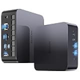 Reatan Mini PC Gaming OCuLink AI AMD Ryzen 7 255, Mini Computers, Built-in Dual Speakers, 2.5Gbps LAN,HDMI 2.1, 8K USB 4.0 Wi-Fi 7/BT5.4 Barebone, NO RAM, NO Storage, NO System