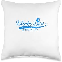 Blinko Dan Throw Pillow, 16x16, Multicolor