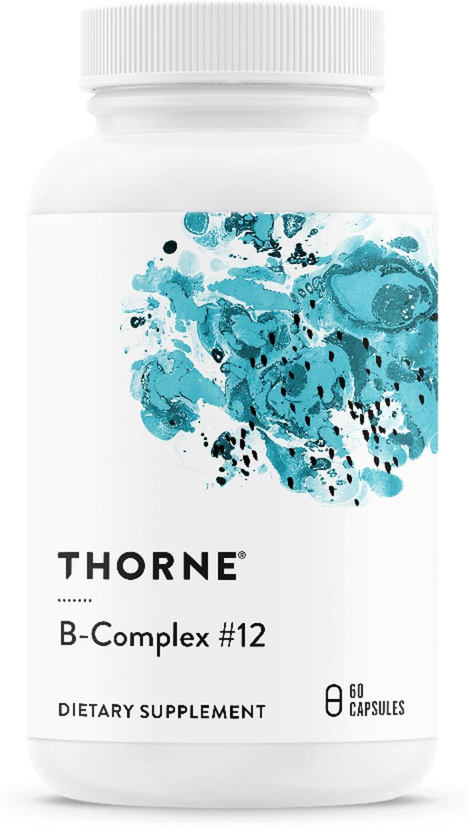 Thorne (ソーン) ビタミンB群サプリメント 活性型ビタミンB12・葉酸配合 カプセル 60粒 1個セット 【合計60粒/60回分】
