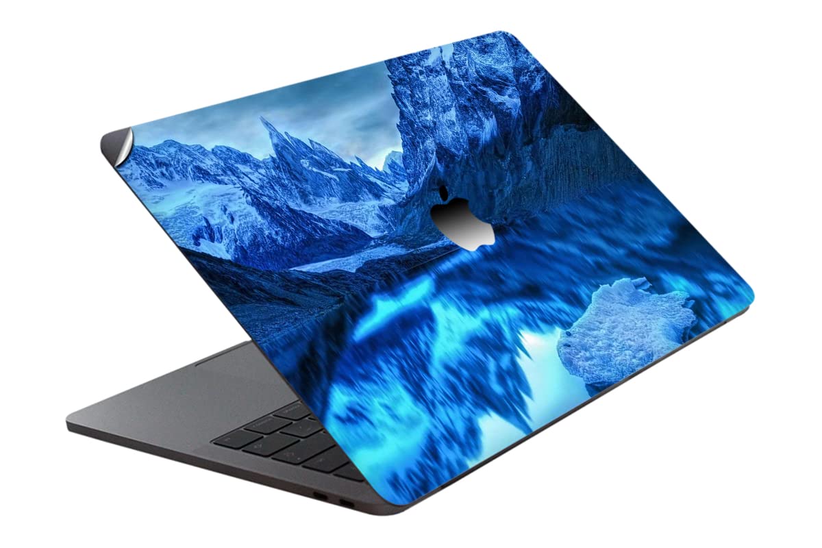 GADGETS WRAP Printed Vinyl Top Only Skin Sticker Decal for Apple MacBook 13 inch Pro Non Retina – Cold Landscape