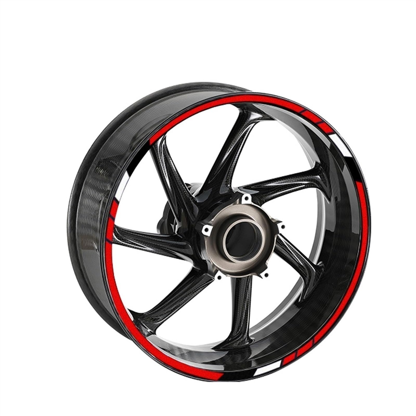 Motorcycle Wheel Stickers Reflective Decals Rims for Kawasaki for Versys 650(Color2)