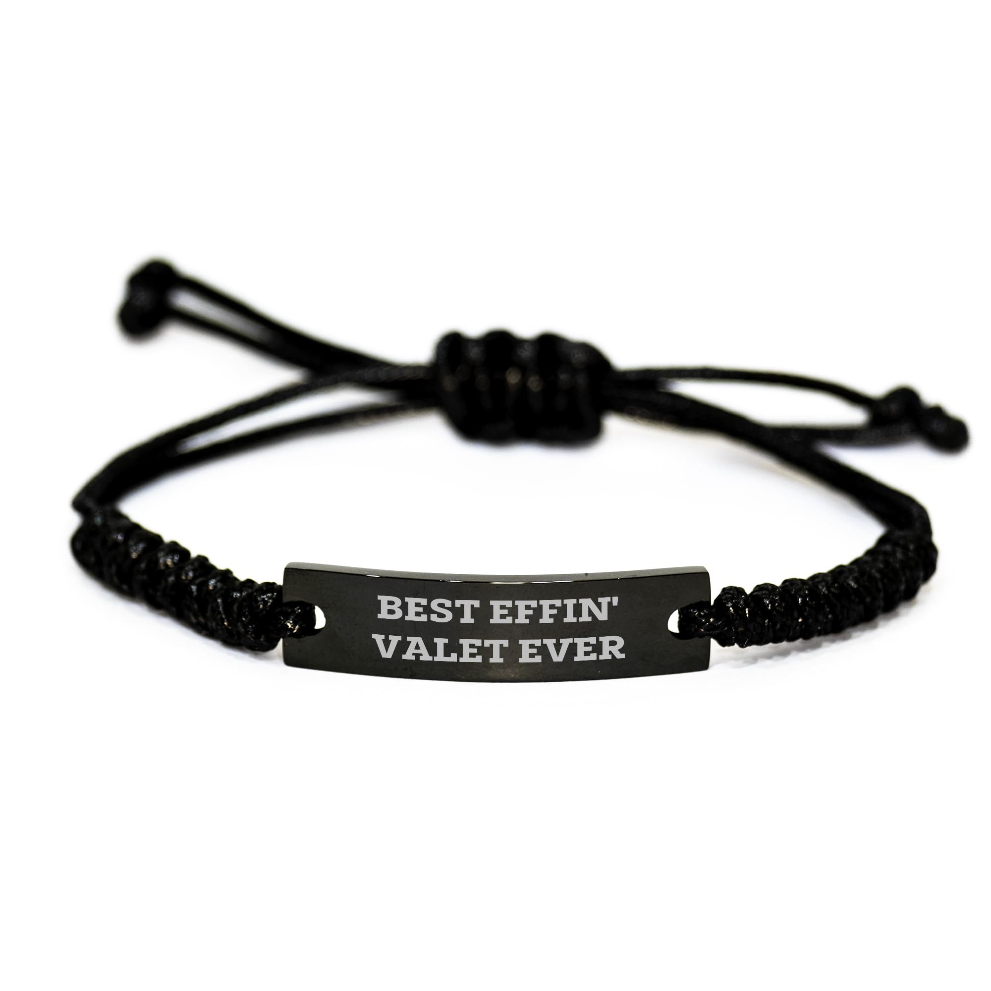 Best Valet Gifts Ever, Rope Valet Branded, Funny Quote, Adjustable Valet Rope, Birthday Unique Gifts from Men to Friends, Gifts for Valet Lovers