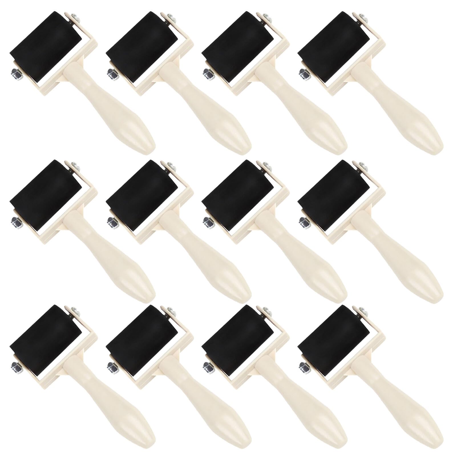 Loisirs Créatifs 12 Caoutchoucs Texturés pour Créer vos Tampons Maison