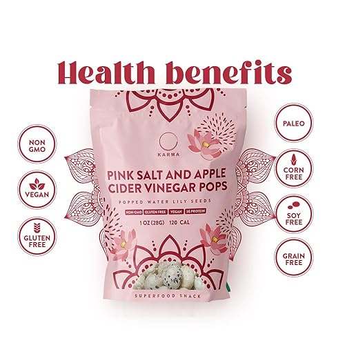 Vista 22 de Karma - Semillas veganas de lirio de agua con sabor a queso, 0.11 onzas de proteína, sin gluten, queso vegano, sin OMG, sabor para aperitivos