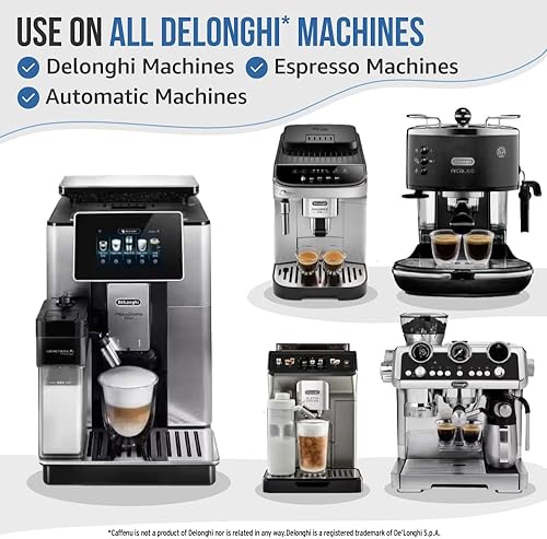 Miniatura 7 de Caffenu Kit de limpieza y descalcificación compatible con máquinas de café DeLonghi