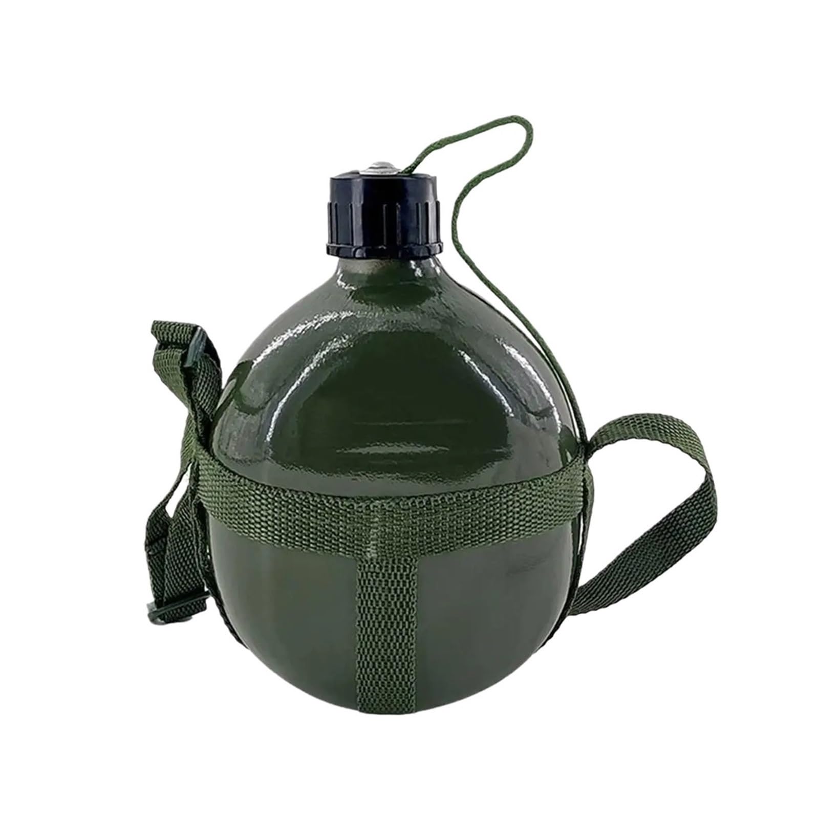 GCHGFJFD Bottle Aluminum Convenient Large Capacity Survival Water Bottle Canteen Kettle For Outdoor Camping Travel Hikings Fish