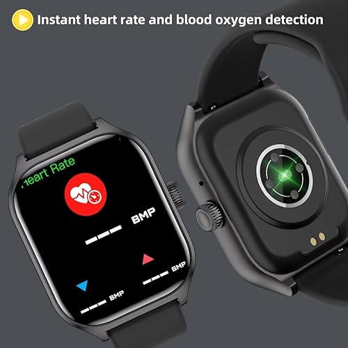 Miniatura 8 de AERXHF Reloj inteligente con rastreador de actividad física para mujer, reloj para iOS y Android (respuestahacer llamadas) de 2.01 pulgadas, IP68,