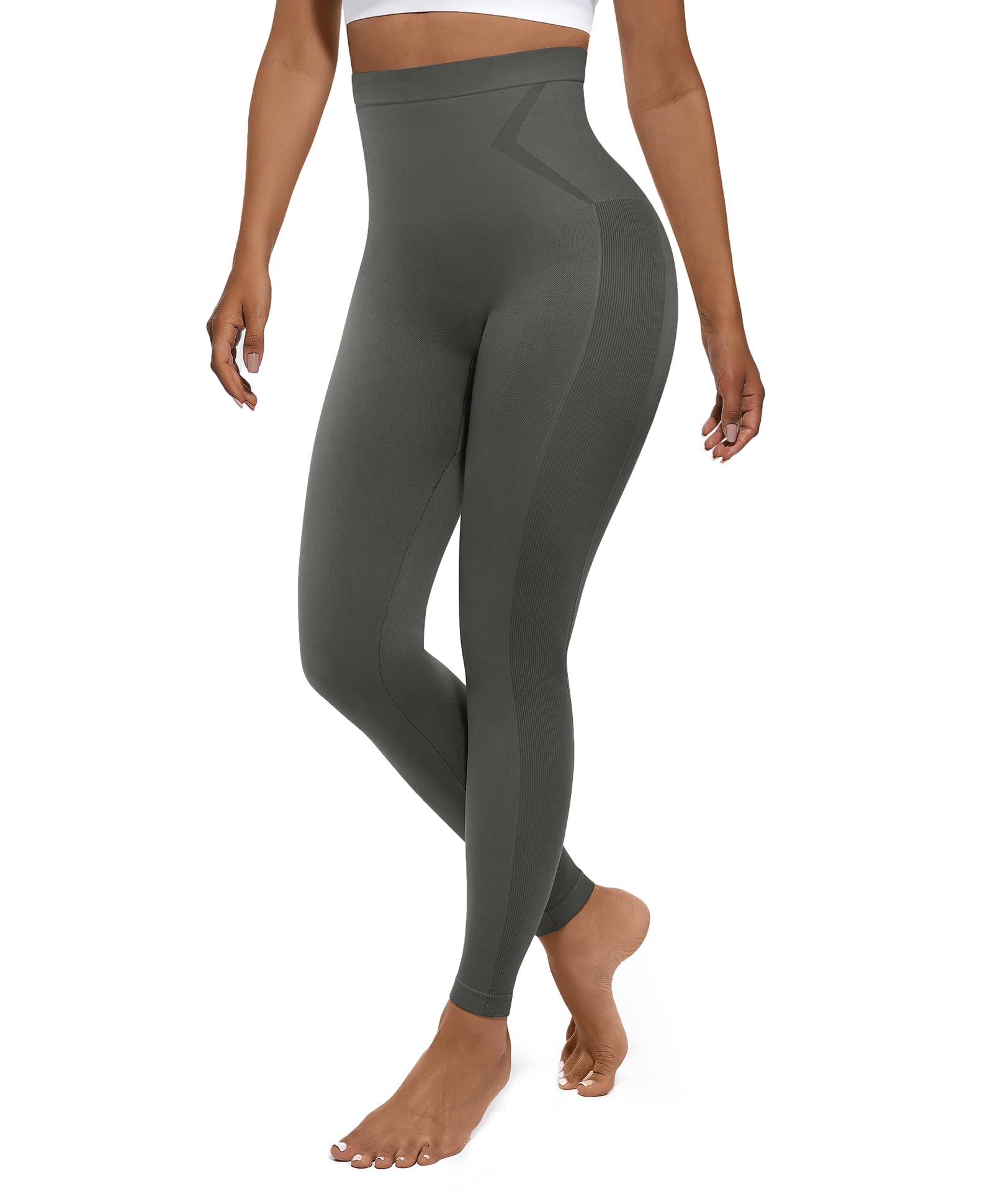 FeelinGirl Leggings Women Tummy Control High Waisted Compression Leggings