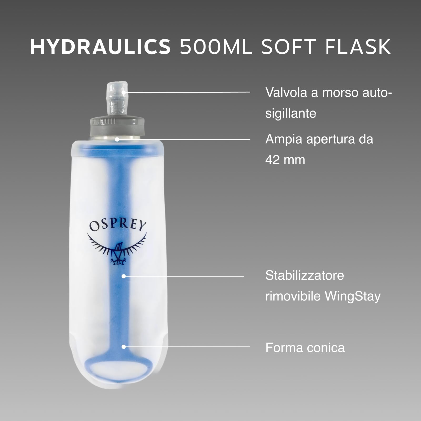 Hydraulics 500ml Soft Flask