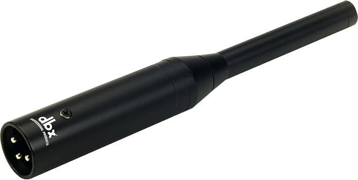 dbx RTA-M Driverack Series Reference Microphone black 7.00 x 3.50 x 12.00 inches