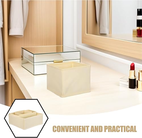 Miniatura 6 de 14pcs Sock Drawer Organizer Underwear Storage Box - Foldable Dresser Drawer Organizer - Clothing Storage Cube For Pants Shirts Shorts Home Use