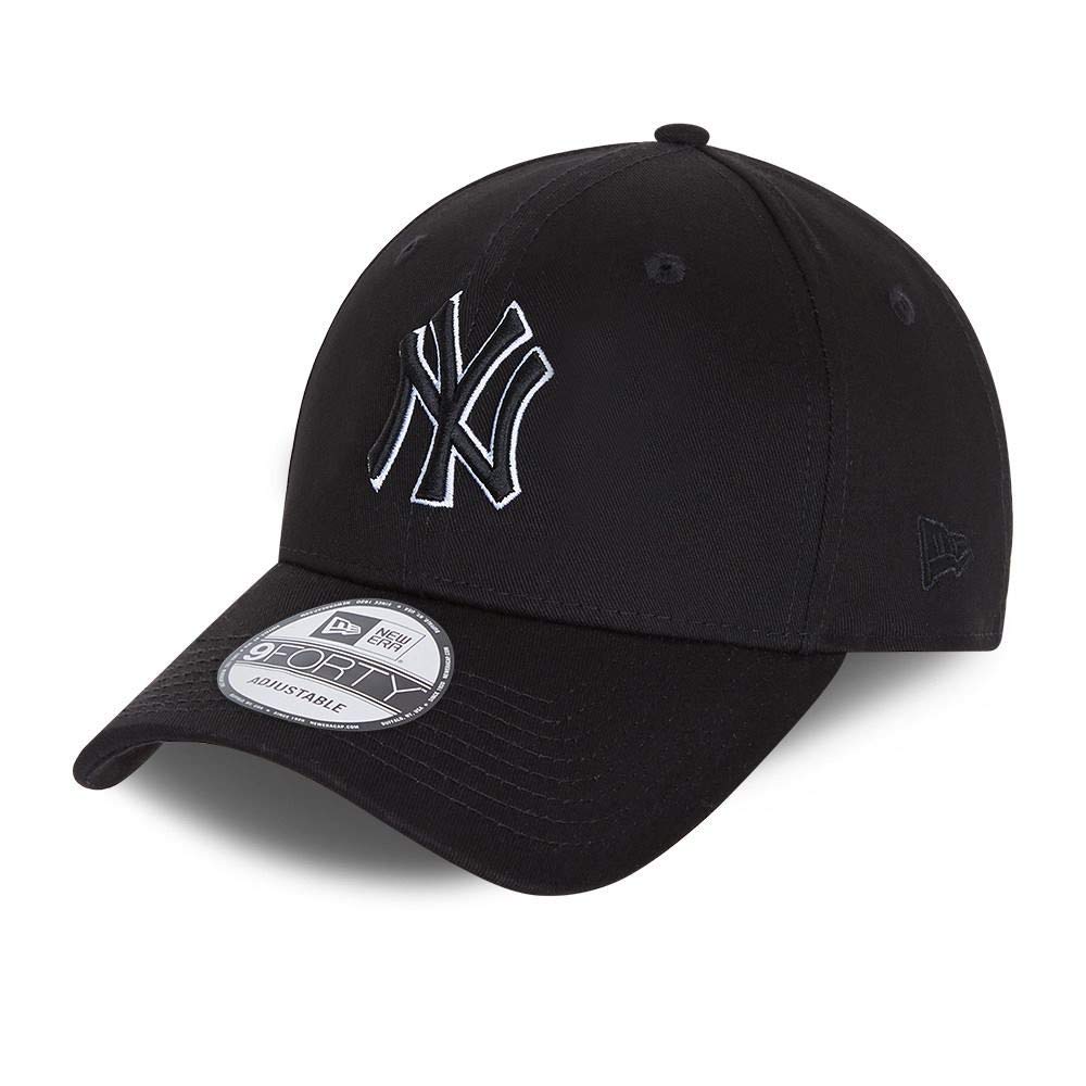 New Era New York Yankees Black Base 9forty Snapback Cap One-Size โ image 1