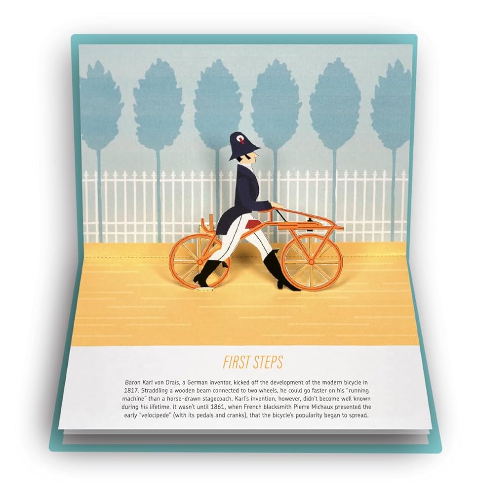 Bicycles: Pop-up-book: Erhard, Dominique: 9783791375618