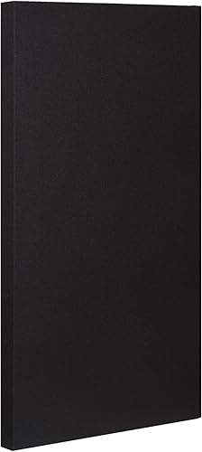 ATS Acoustics Panel acústico absorbente de sonido, calidad de estudio profesional con clasificación de fuego, 24 x 36 x 2 pulgadas (parcela)