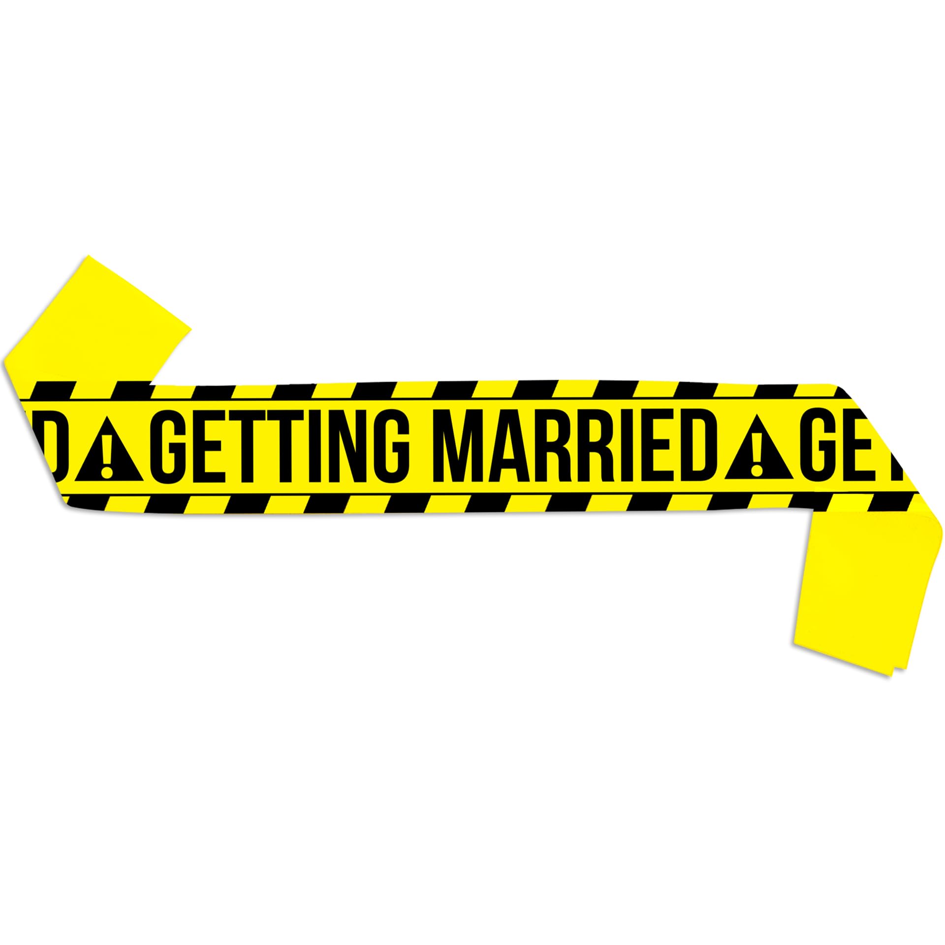 Sterling James Co. Getting Married Groom Sash, Bride Sash, Funny Stag and Hen Party Supplies, Decorations, Ideas, Gifts - Image 2